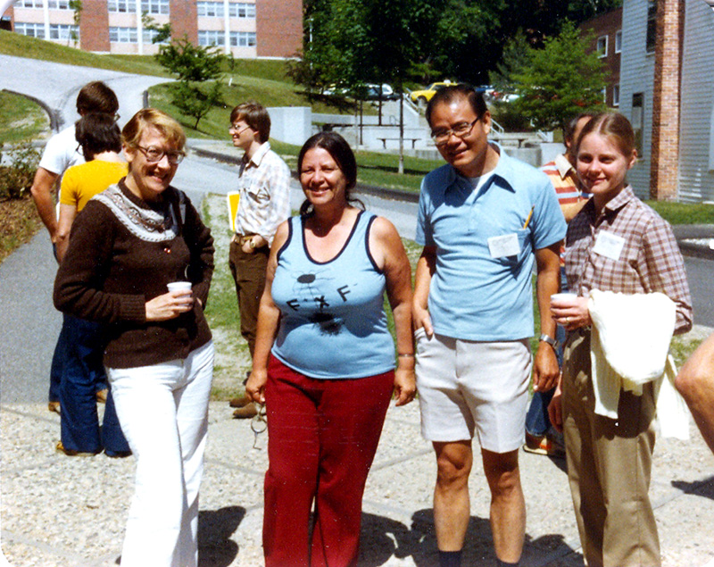 Dorothy Frofelder Esther Johonathan Ou Janet Schottel 1980